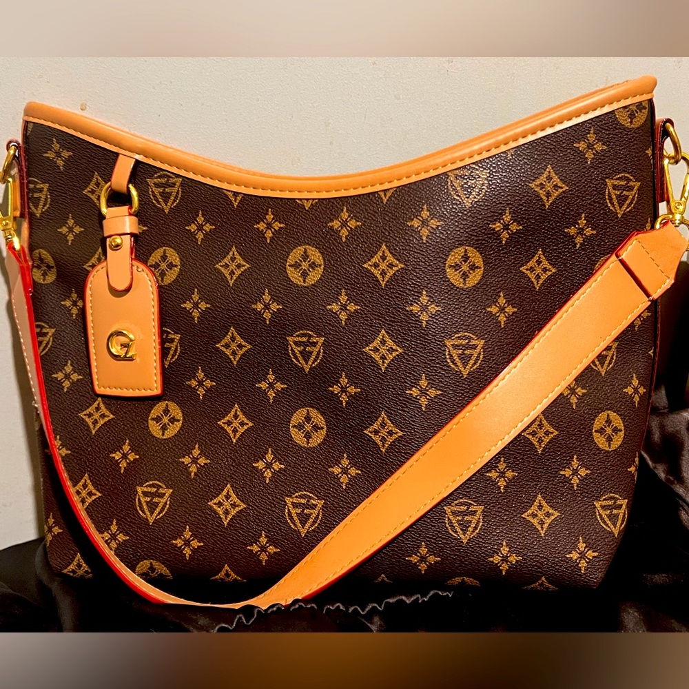 Brown and Tan fashion Women's Bag
